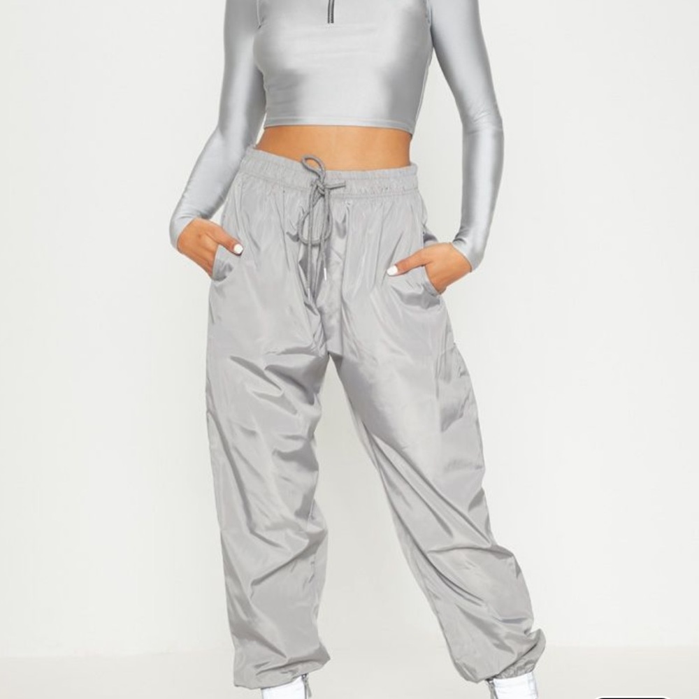 Grey Space Joggers